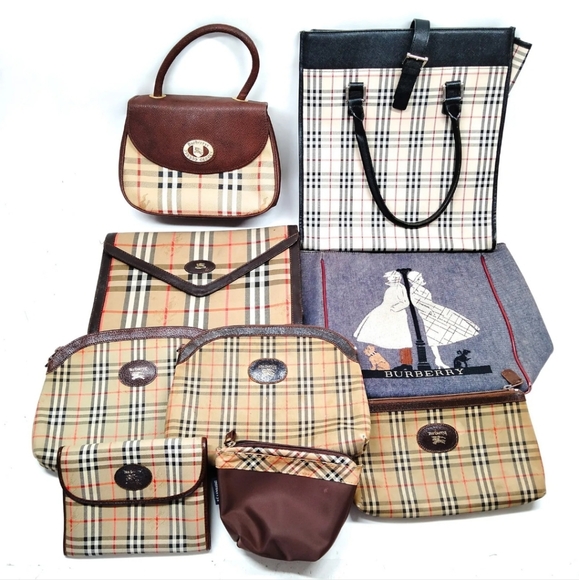 Burberry Nylon Clutch Handbag - Picture 1 of 2